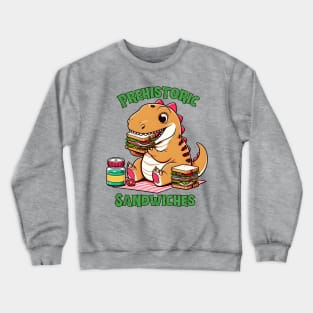 BLT dinosaur Crewneck Sweatshirt